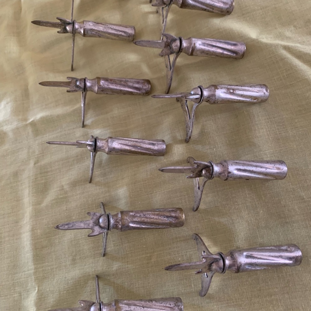 Silver plated  Corn on the Cob Set